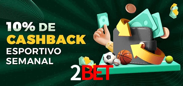 10% de bônus de cashback na 2bet